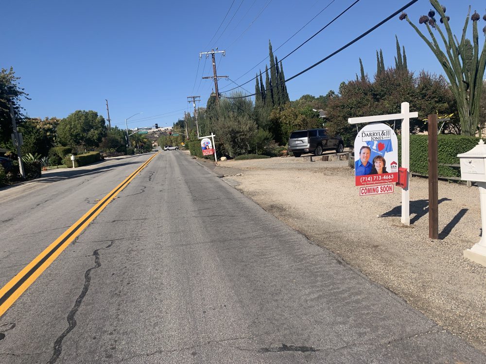 Two Yorba Linda homes sold on the same street